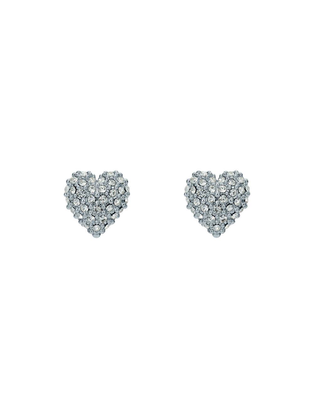 Ted Baker ADORAA - Crystal Heart Stud ピアス レディース シルバー | Japan  IBDS-17026
