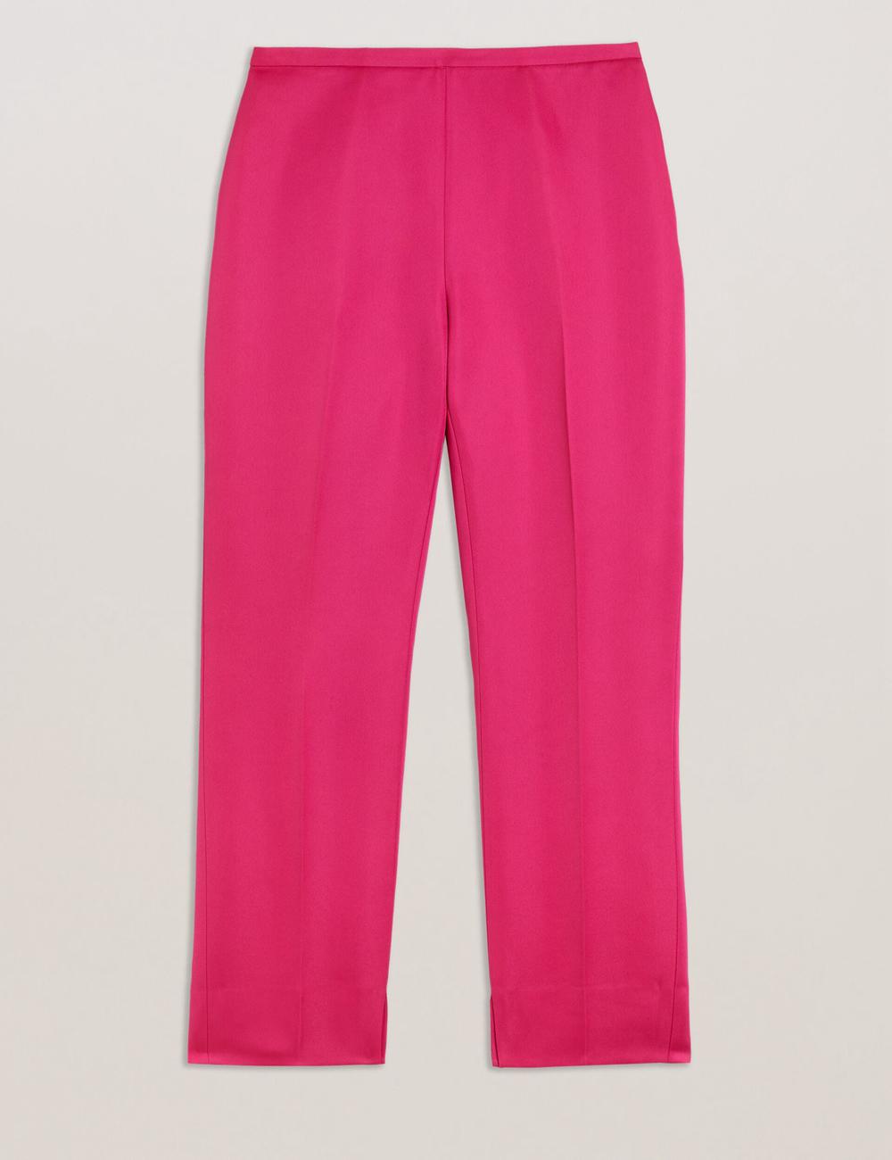 Ted Baker AKENIT - Satin Tailored Slim Leg ズボン レディース パープル | Japan  NVRT-36178