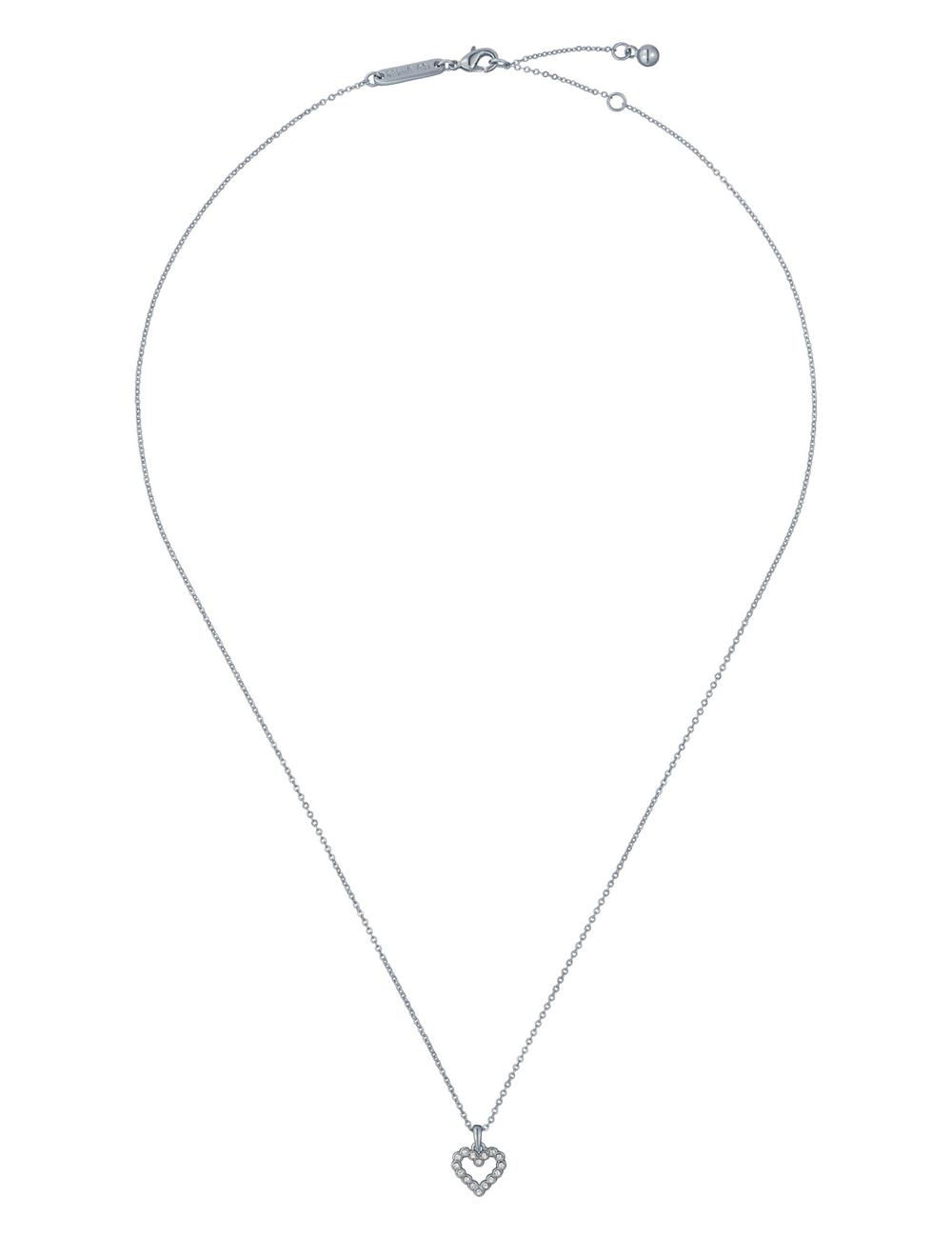 Ted Baker AMORE - Crystal Open Heart Pendant ネックレス レディース シルバー | Japan  BRCH-40857
