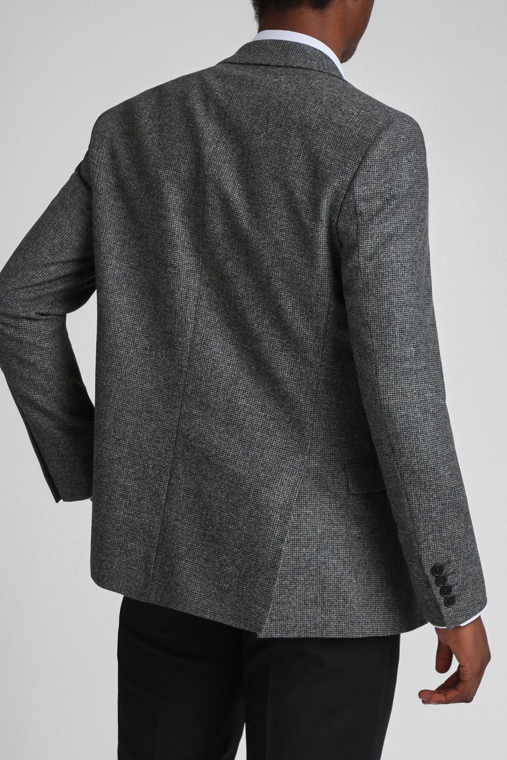 Ted Baker ASOJS - Puppytooth Check Slim Fit ブレイザーズ メンズ Charcoal | Japan  LVUW-51806