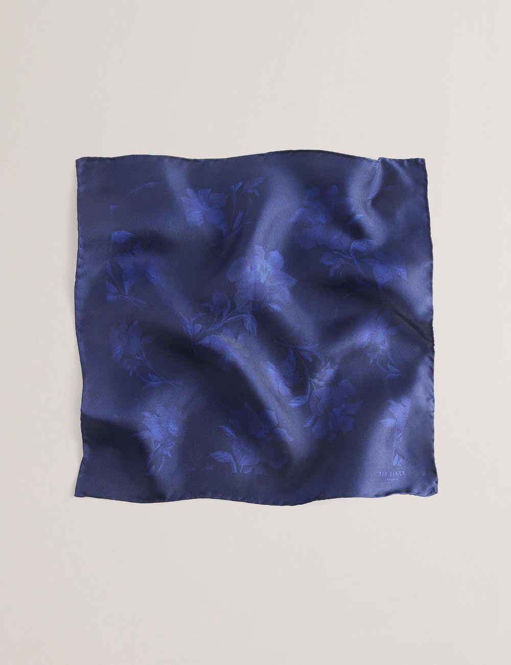 Ted Baker AUSTINS - Two Tone Floral Silk Pocket ポケットチーフ メンズ ネイビー | Japan  CZGX-97206