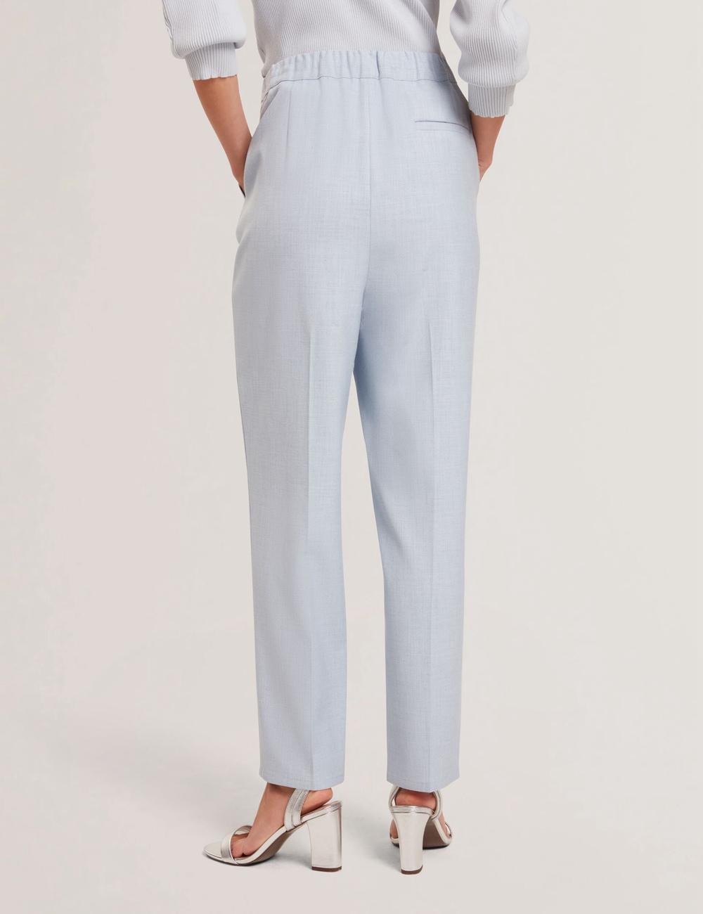 Ted Baker BALLIA - Elasticated Waist Tailored Tapered ズボン レディース 青 | Japan  MIBT-24950