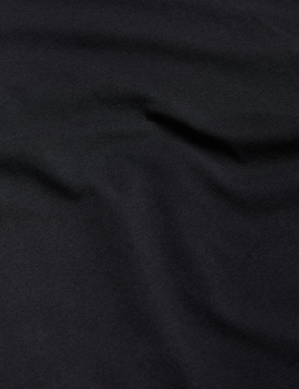 Ted Baker BEXLI - Regular Fit Long Sleeve Cotton Tシャツ メンズ 黒 | Japan  YHBA-80579
