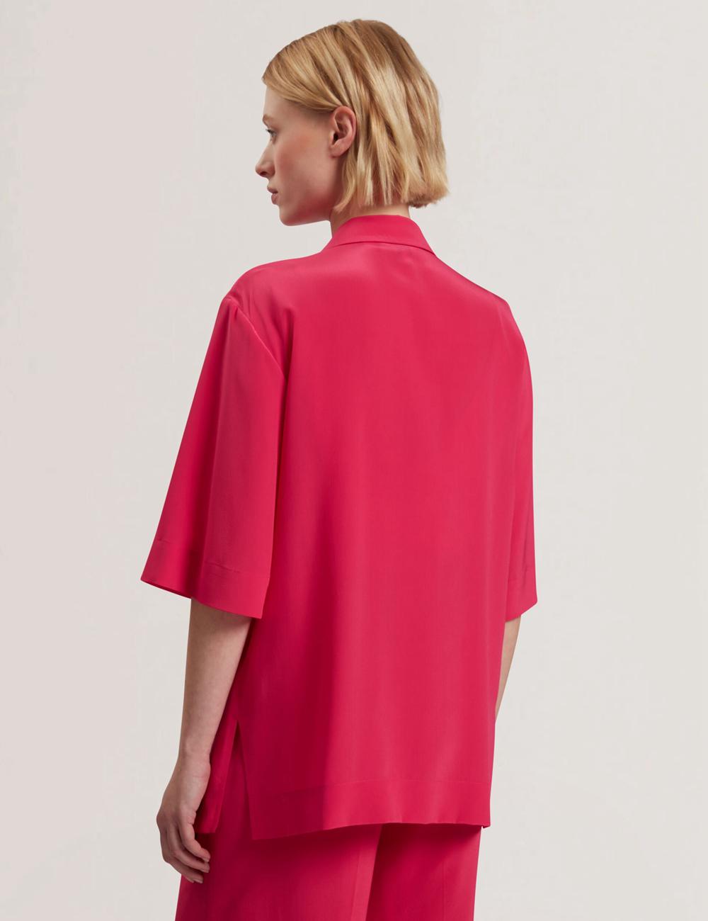 Ted Baker CARLOE - Silk Short Sleeve ブレイザーズ レディース パープル | Japan  KORB-52137