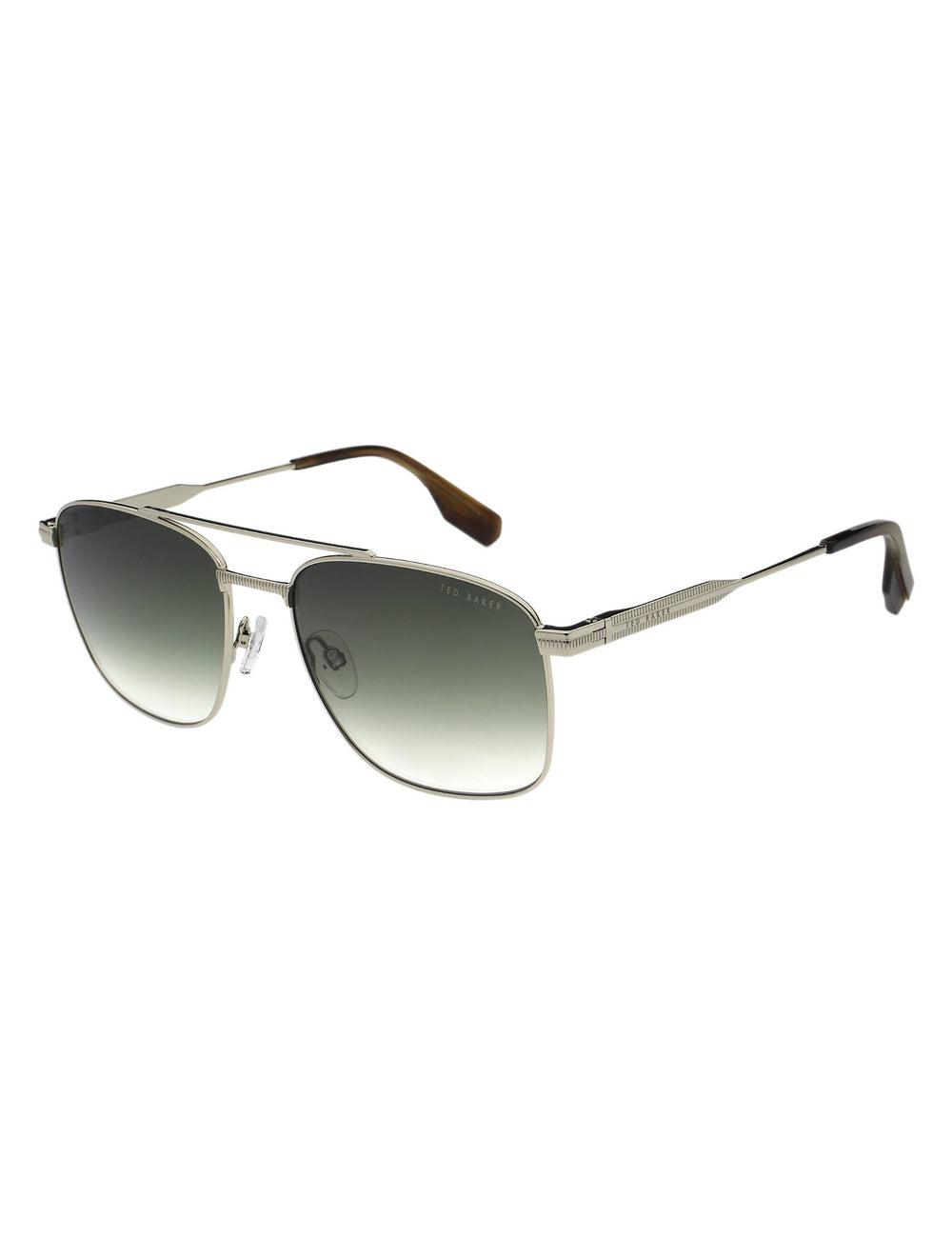 Ted Baker CHASE - Metal Frame Navigator サングラス メンズ シルバー | Japan  GYCR-58360