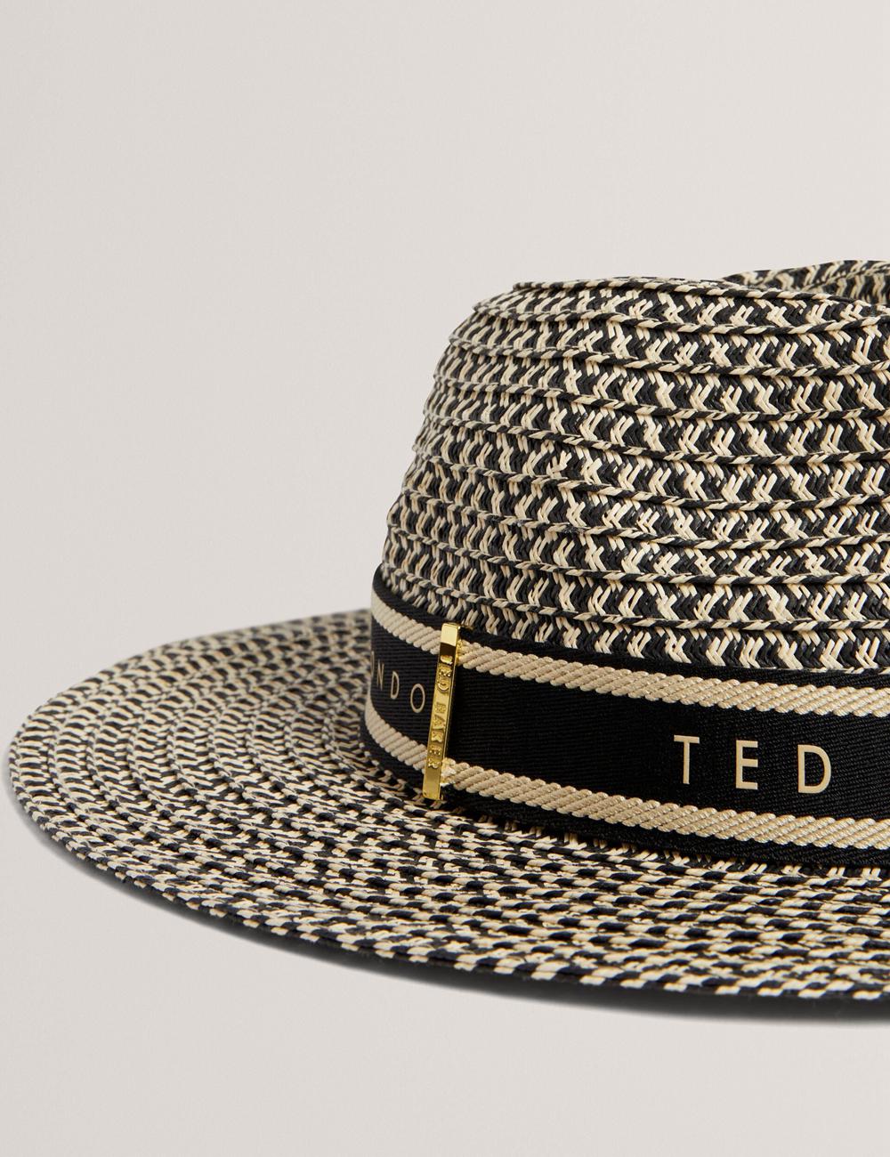 Ted Baker CLARIES - Mixed Weave Straw ハット レディース Natural | Japan  TLON-79038