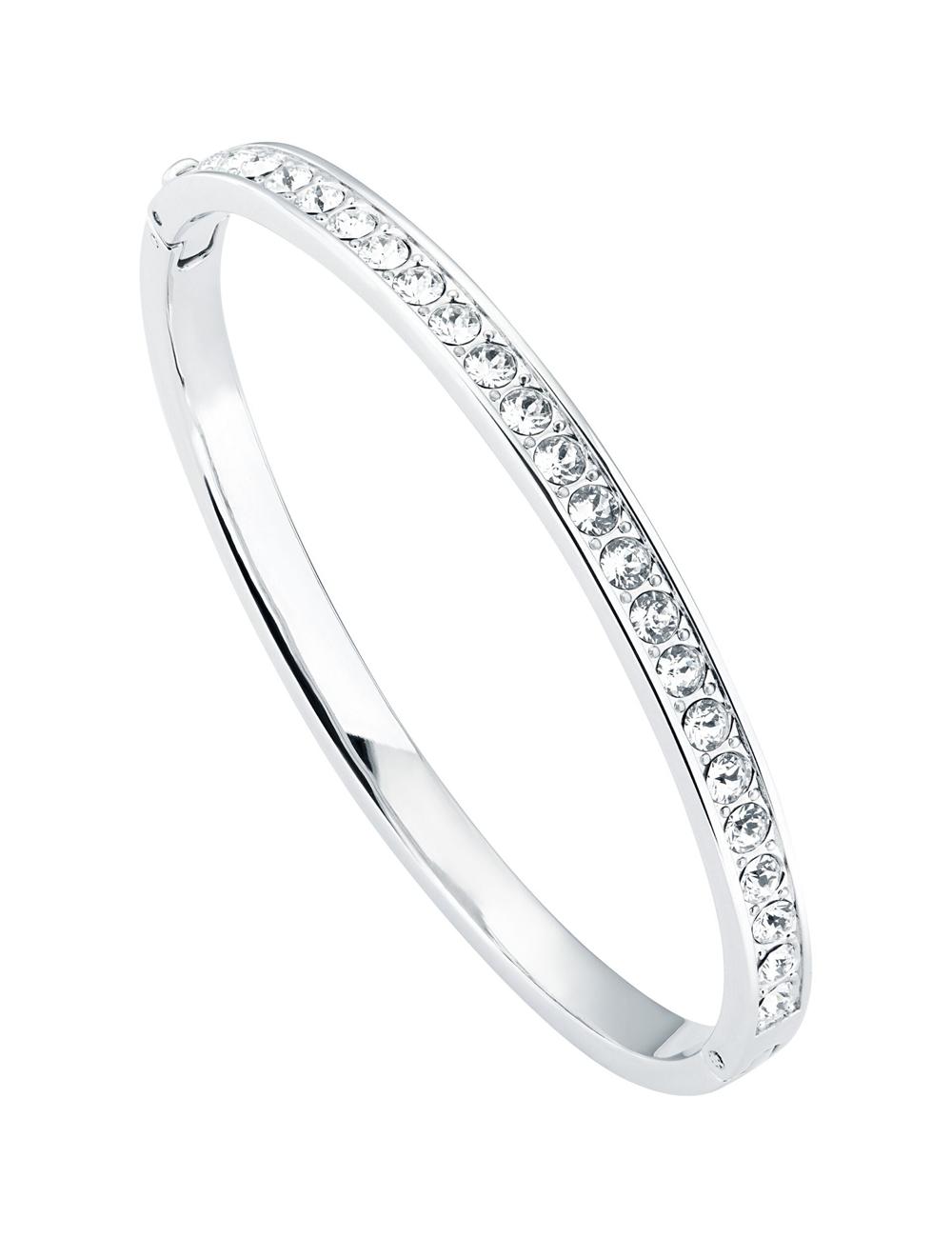 Ted Baker CLEMARA - Crystal Hinge Bangle ブレスレット レディース シルバー | Japan  IFEP-24653