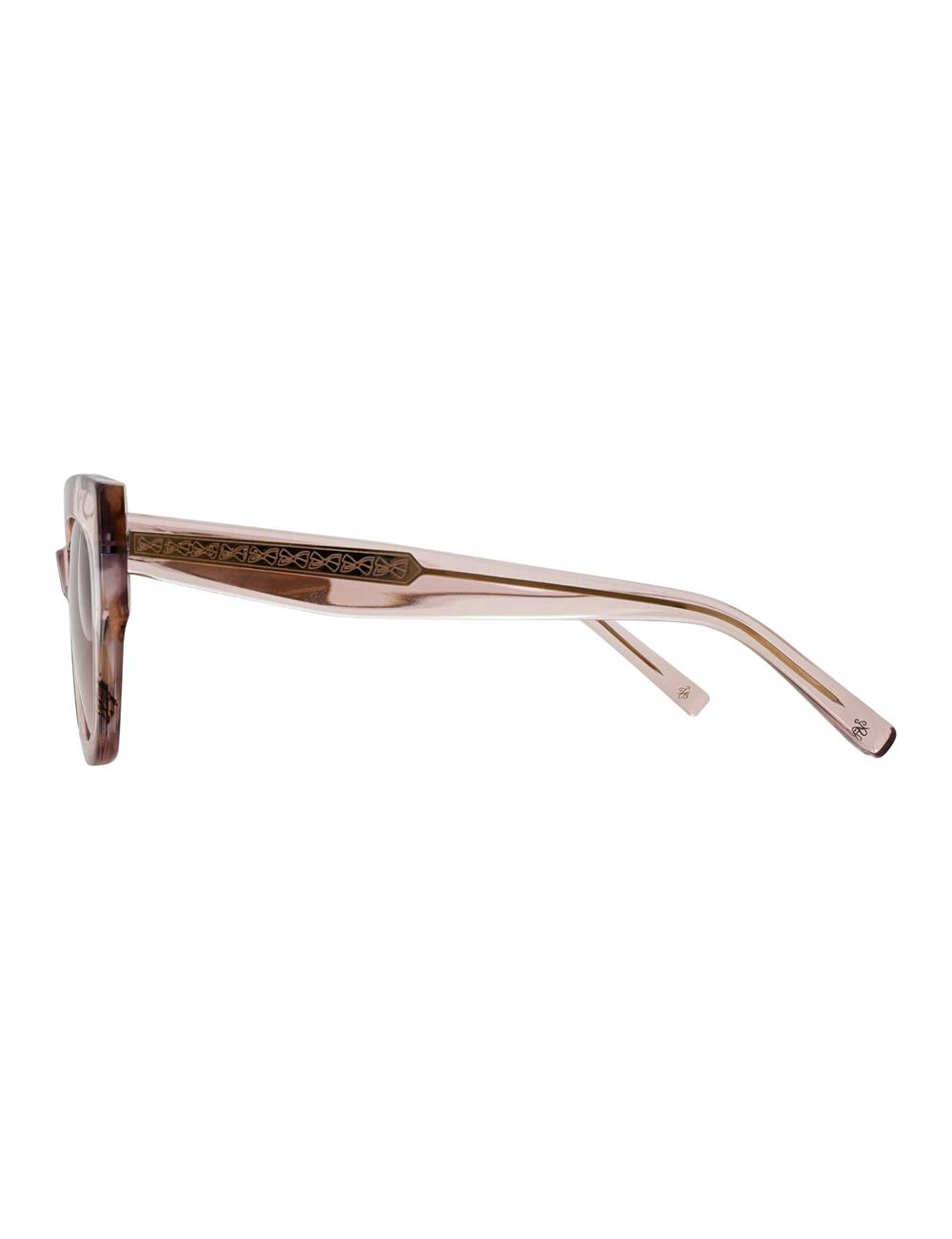 Ted Baker CORAL - Chunky Cat Eye Acetate サングラス レディース ピンク | Japan  URAT-98315