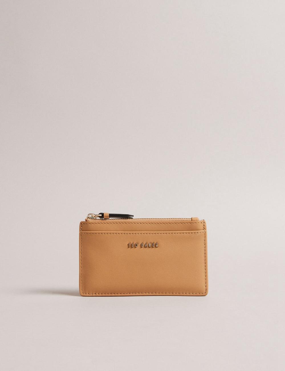 Ted Baker DARCENA - Branded Leather Zip Coin 財布 レディース Taupe | Japan  HJBM-79610