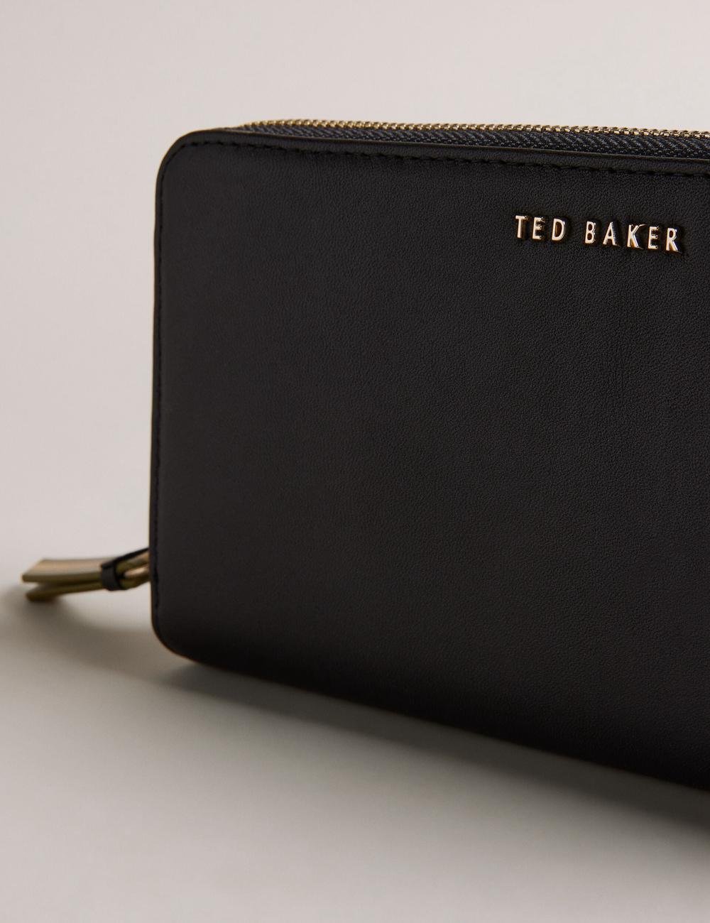 Ted Baker DARCIEA - Smooth Leather Zip Around Large 財布 レディース 黒 | Japan  DYCL-84017