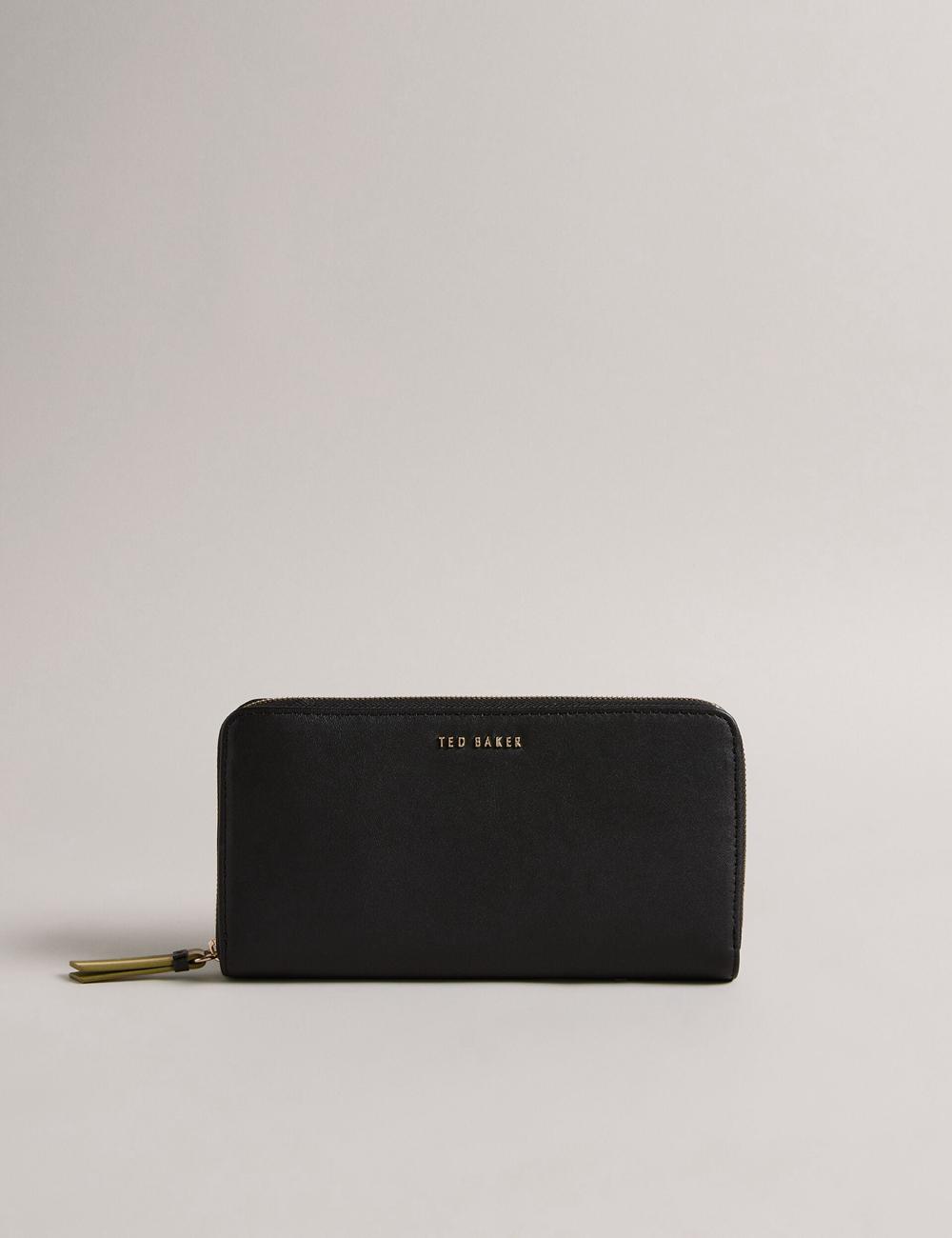 Ted Baker DARCIEA - Smooth Leather Zip Around Large 財布 レディース 黒 | Japan  DYCL-84017