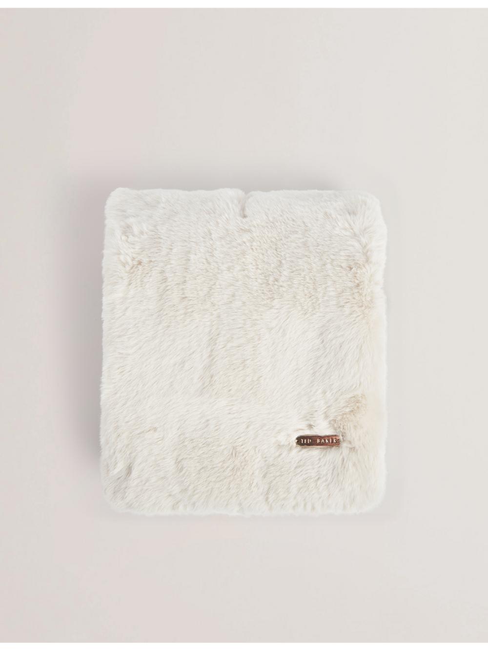 Ted Baker EMAAAAS - Faux Fur Loop-Through Stole スカーフ レディース 白 | Japan  PURO-51403