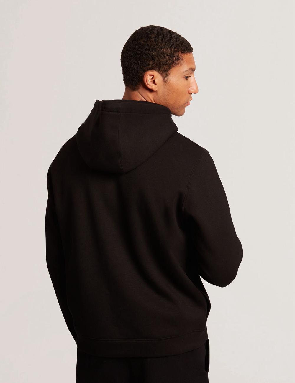 Ted Baker EPIO - Zip Through Neoprene パーカー メンズ 黒 | Japan  IVWT-47956