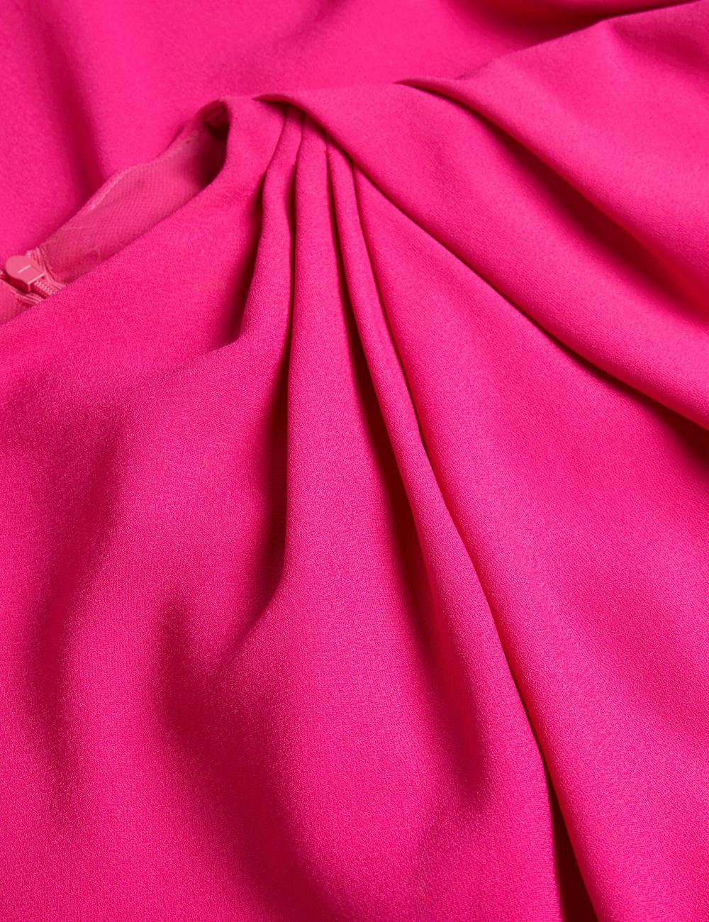 Ted Baker EREAS - Drape Neckline Cap Sleeve マキシドレス レディース ピンク | Japan  NVDK-26938
