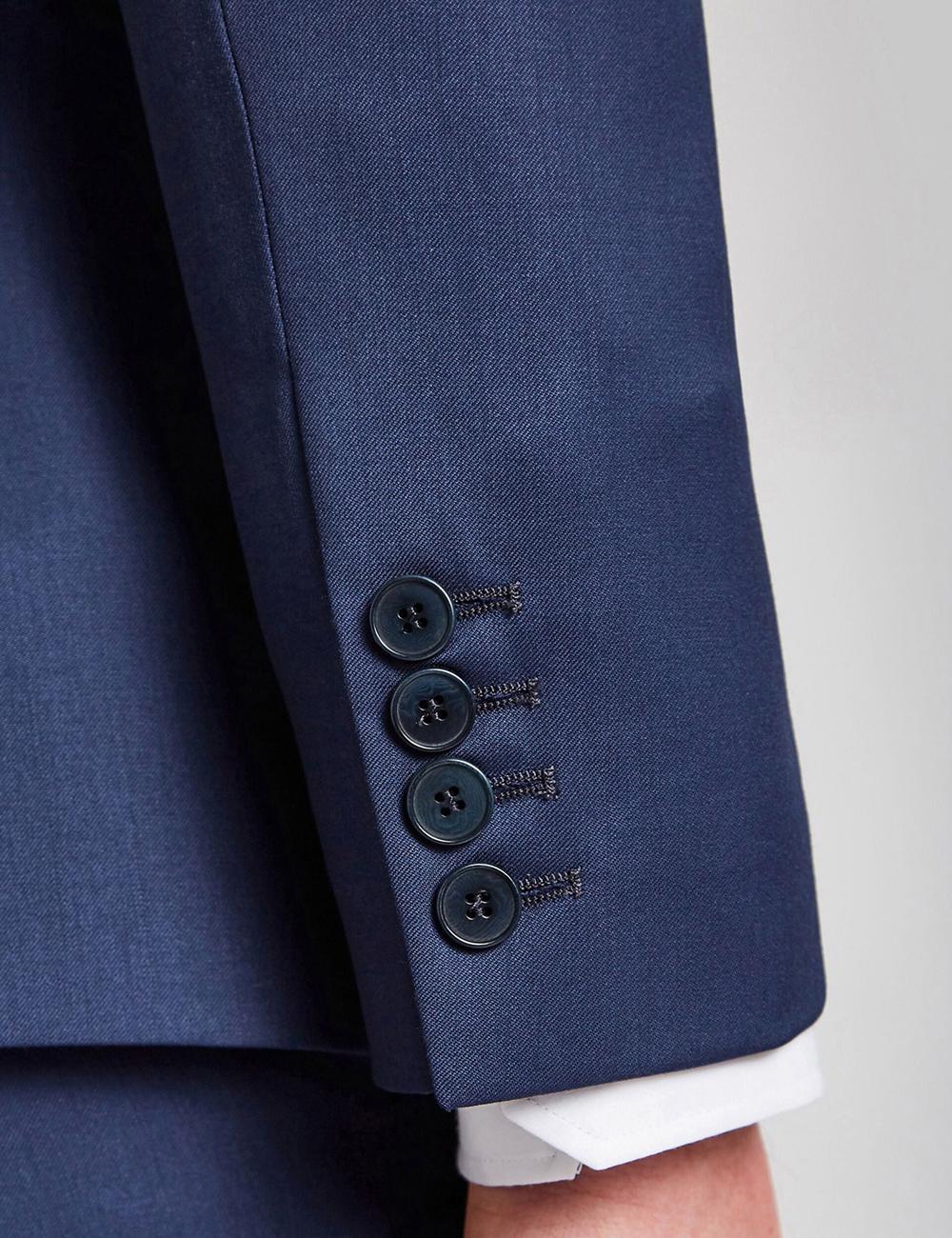 Ted Baker FINLAYJS - Twill Wool Slim Fit Suit ジャケット メンズ 青 | Japan  RBGT-78521