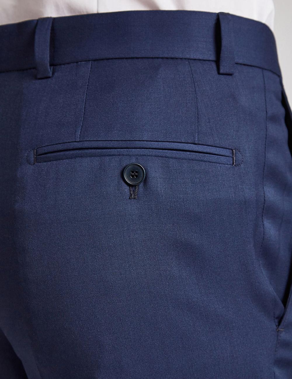 Ted Baker FINLAYTS - Twill Wool Slim Fit Suit ズボン メンズ 青 | Japan  VCDL-95267