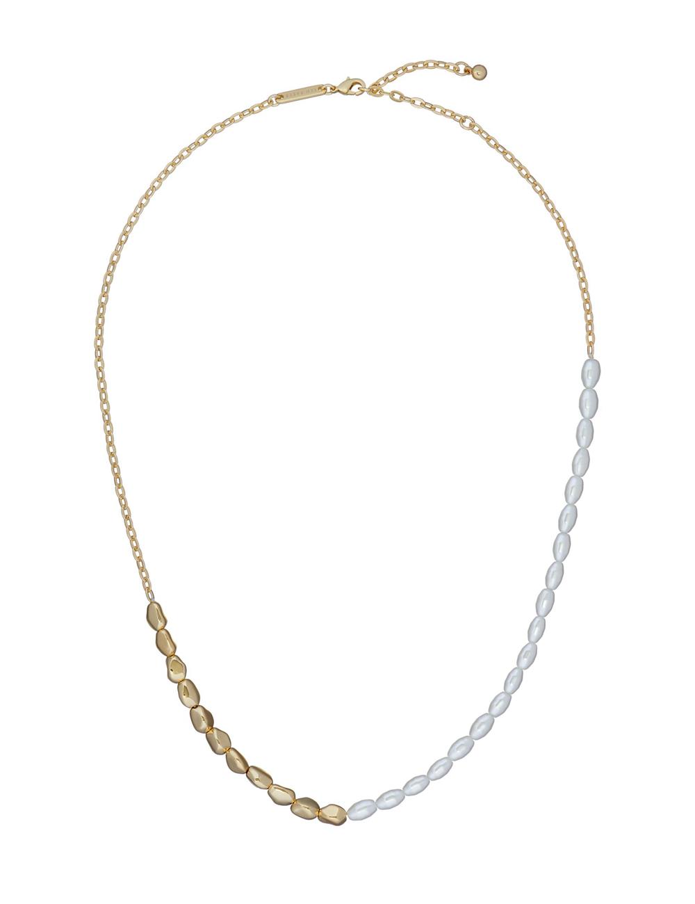 Ted Baker ILENIE - Island Pearl Beaded ネックレス レディース ゴールド | Japan  UORB-52783