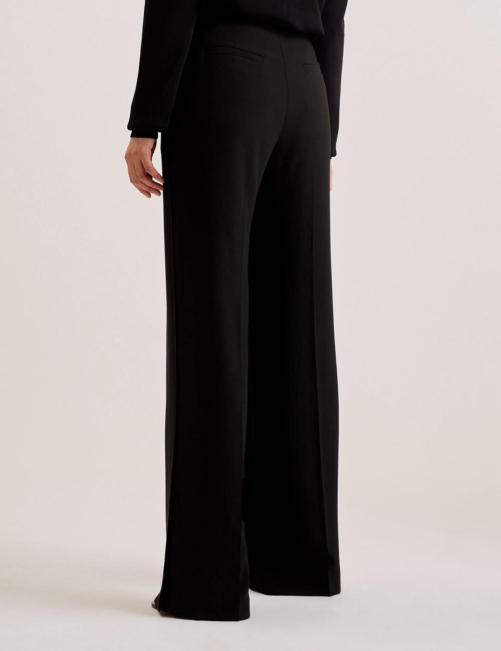 Ted Baker INUT - Tailored High Waist Wide Leg ズボン レディース 黒 | Japan  CJQA-06183