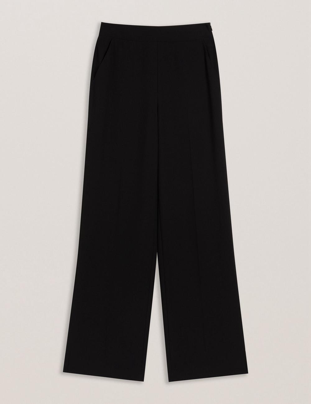 Ted Baker INUT - Tailored High Waist Wide Leg ズボン レディース 黒 | Japan  CJQA-06183