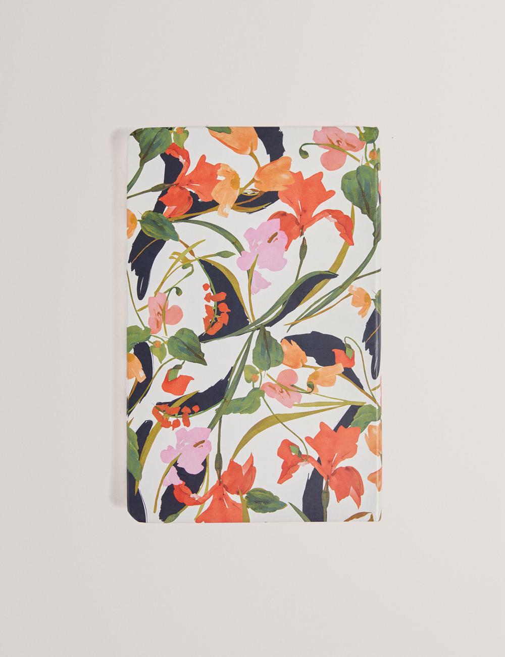 Ted Baker KATIIES - Floral Print A5 Notebook Stationary レディース 白 | Japan  HLVX-50219