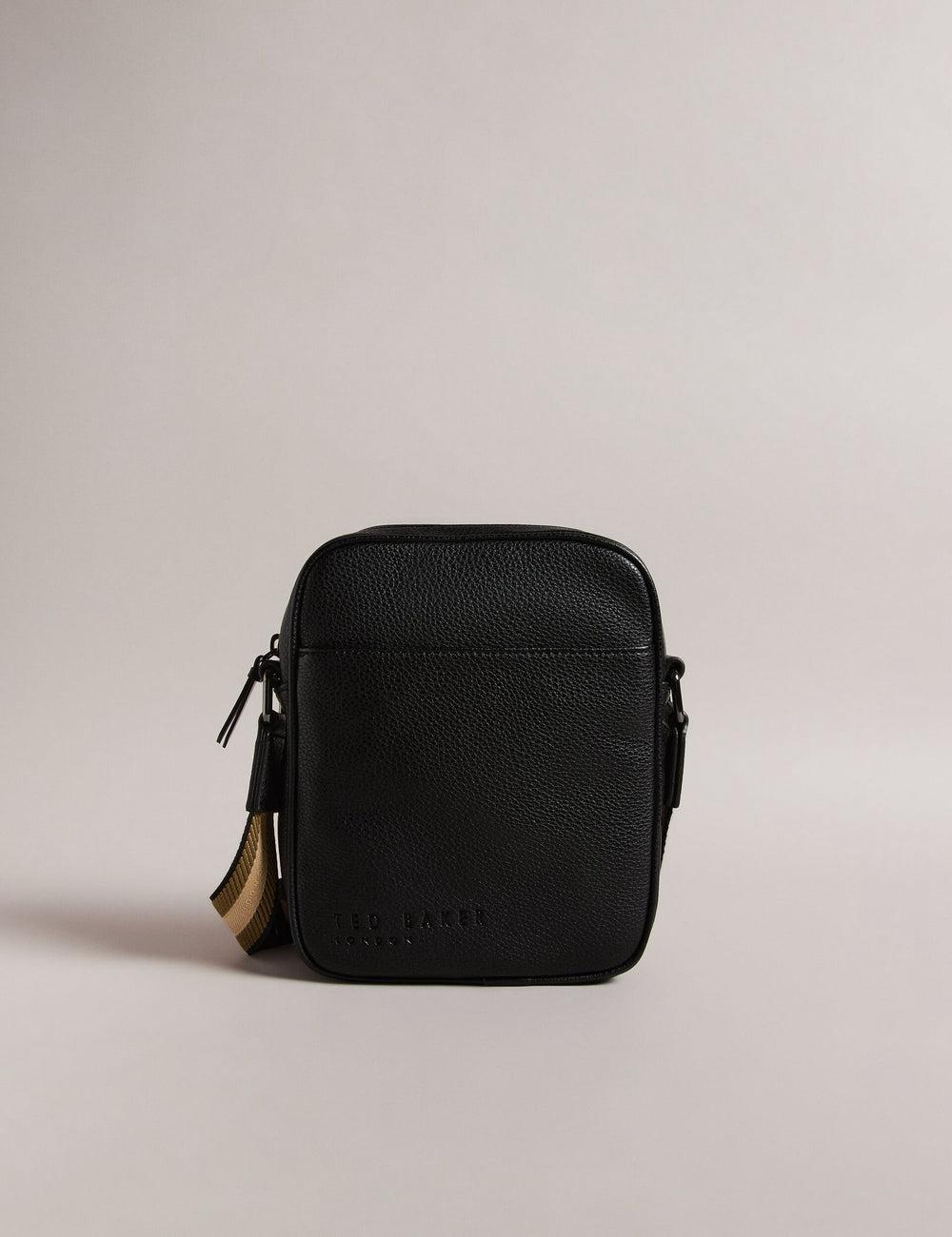 Ted Baker KIIAN - Small Reporter Webbing ショルダーバッグ メンズ 黒 | Japan  KMVP-32547