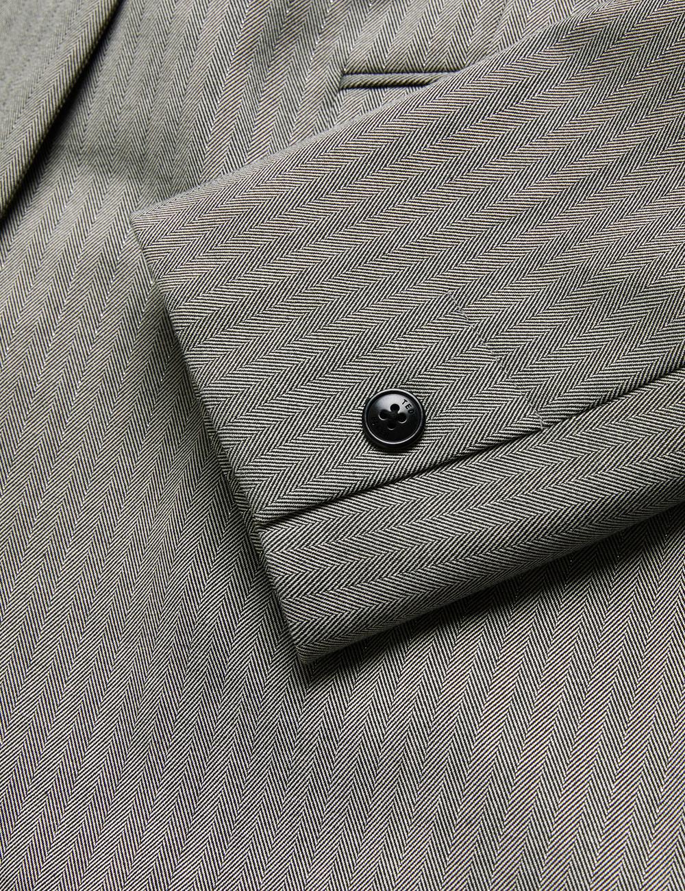 Ted Baker KOA - Oversized Herringbone Single Breasted ブレイザーズ レディース グレー | Japan  JMPT-48952