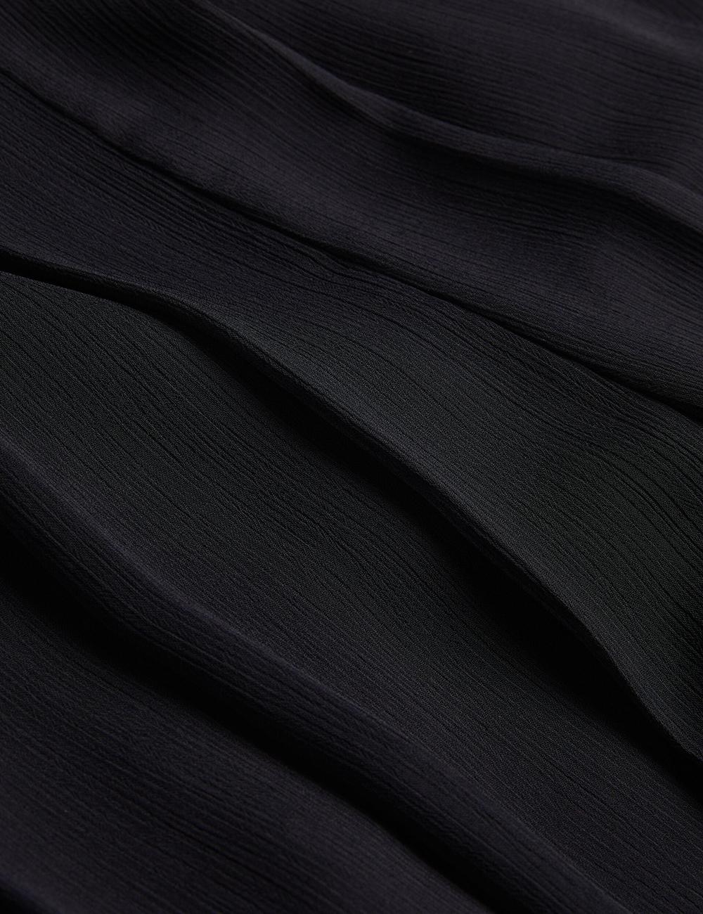 Ted Baker KOKUTO - Chiffon Pleated Wide Leg Palazzo ズボン レディース 黒 | Japan  ZDBI-50934