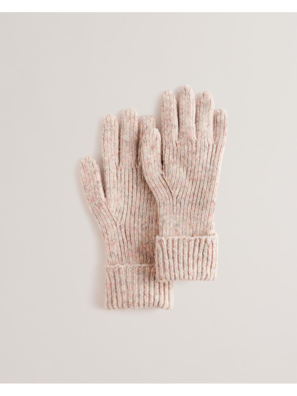 Ted Baker LIDIIE - Wool Blend Ribbed Knit グローブ レディース ピンク | Japan  ARUH-21093