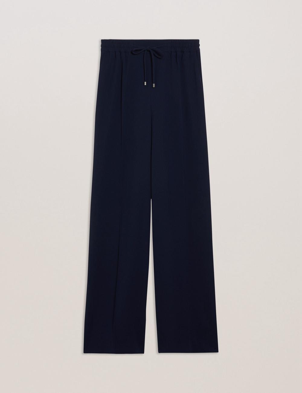 Ted Baker LILIAAH - Wide Leg Tailored ズボン レディース ネイビー | Japan  UTLV-54168