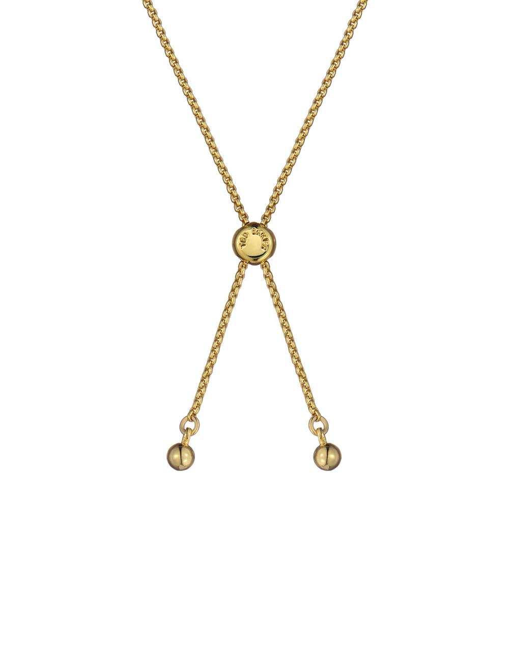 Ted Baker MONELLE - Monogram Logo Coin Adjustable ブレスレット レディース ゴールド | Japan  GKHZ-70564