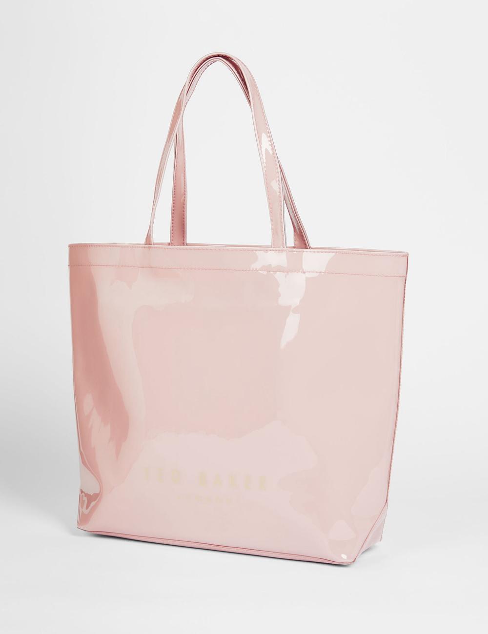 Ted Baker NICON - Knot Bow Vinyl Icon トートバッグ レディース ピンク | Japan  NGLJ-64218