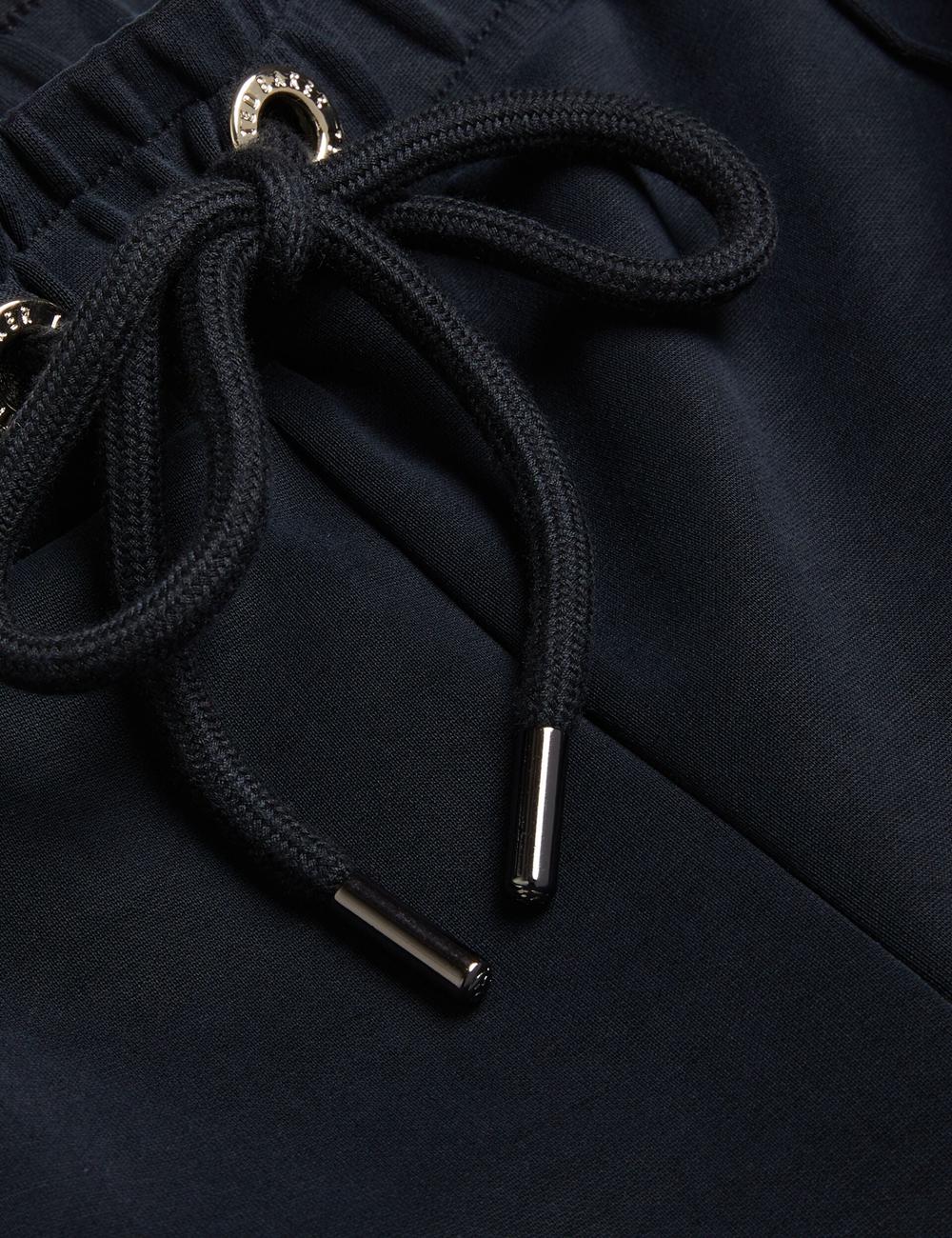 Ted Baker NOWELLL - Straight Leg Joggers With Split Hem ズボン レディース 黒 | Japan  ODZR-21679