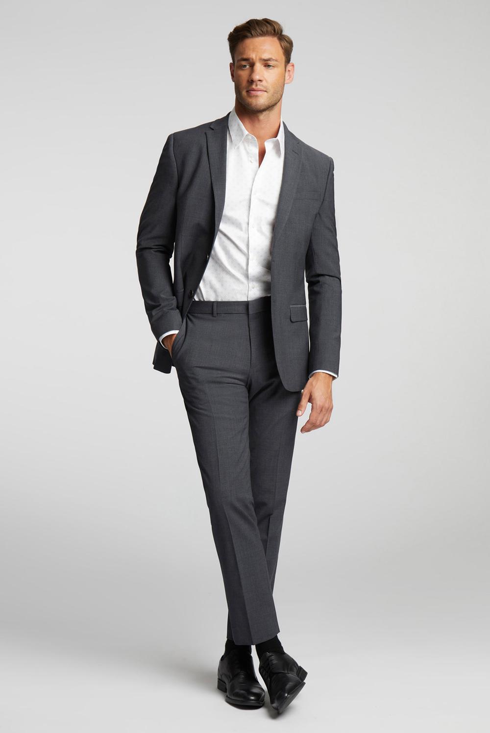 Ted Baker PANAMA - Wool Blend Slim Fit Suit ズボン メンズ Charcoal | Japan  SWIB-64039