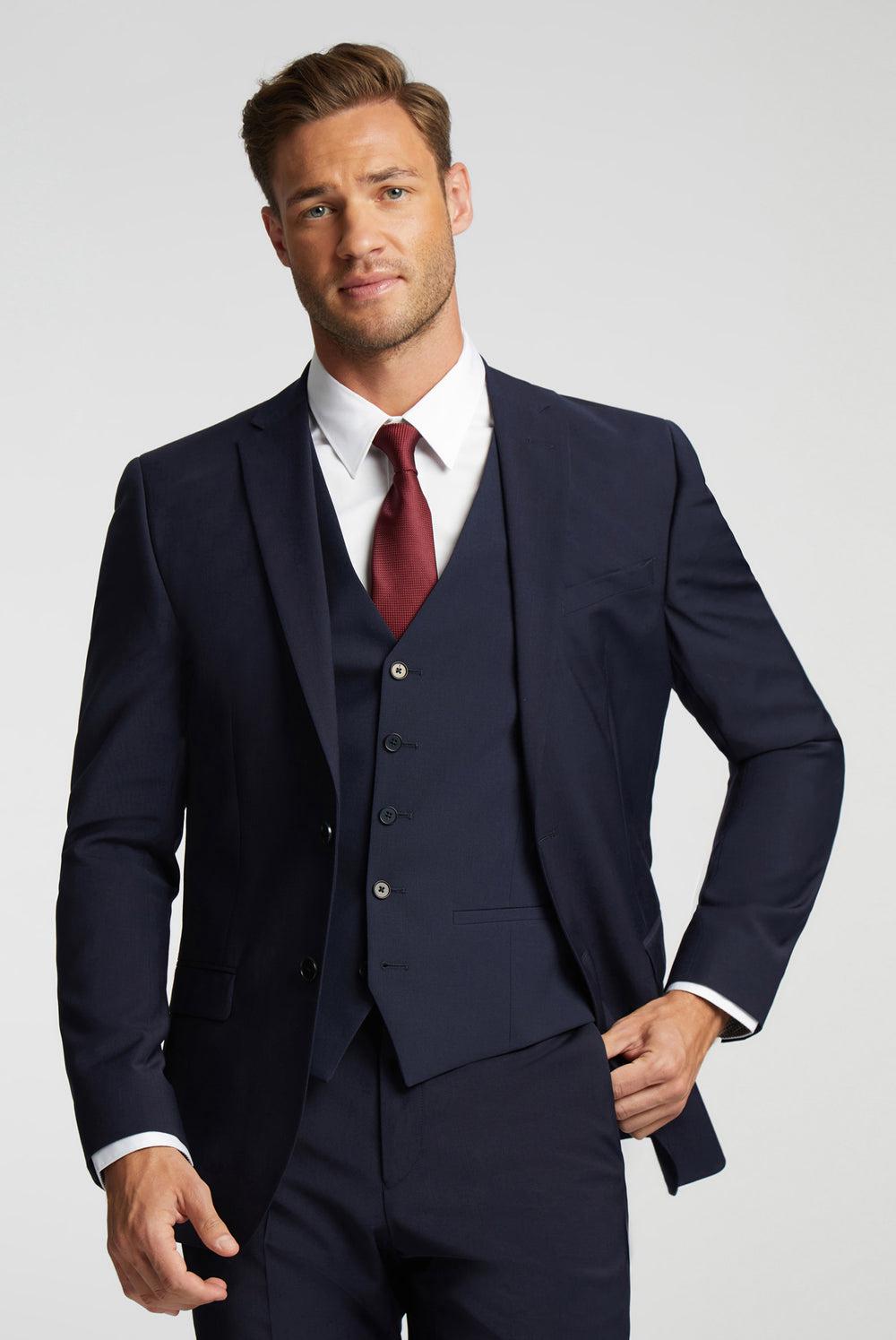 Ted Baker PANAMA - Wool Blend Slim Fit Suit ジャケット メンズ ネイビー | Japan  TPWO-01936