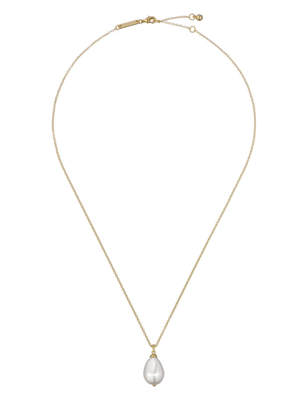 Ted Baker PARMLIA - Pearl Drop Pendant ネックレス レディース ゴールド | Japan  QHTA-65943