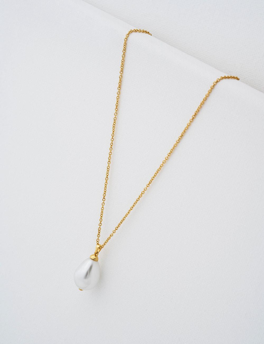 Ted Baker PARMLIA - Pearl Drop Pendant ネックレス レディース ゴールド | Japan  QHTA-65943