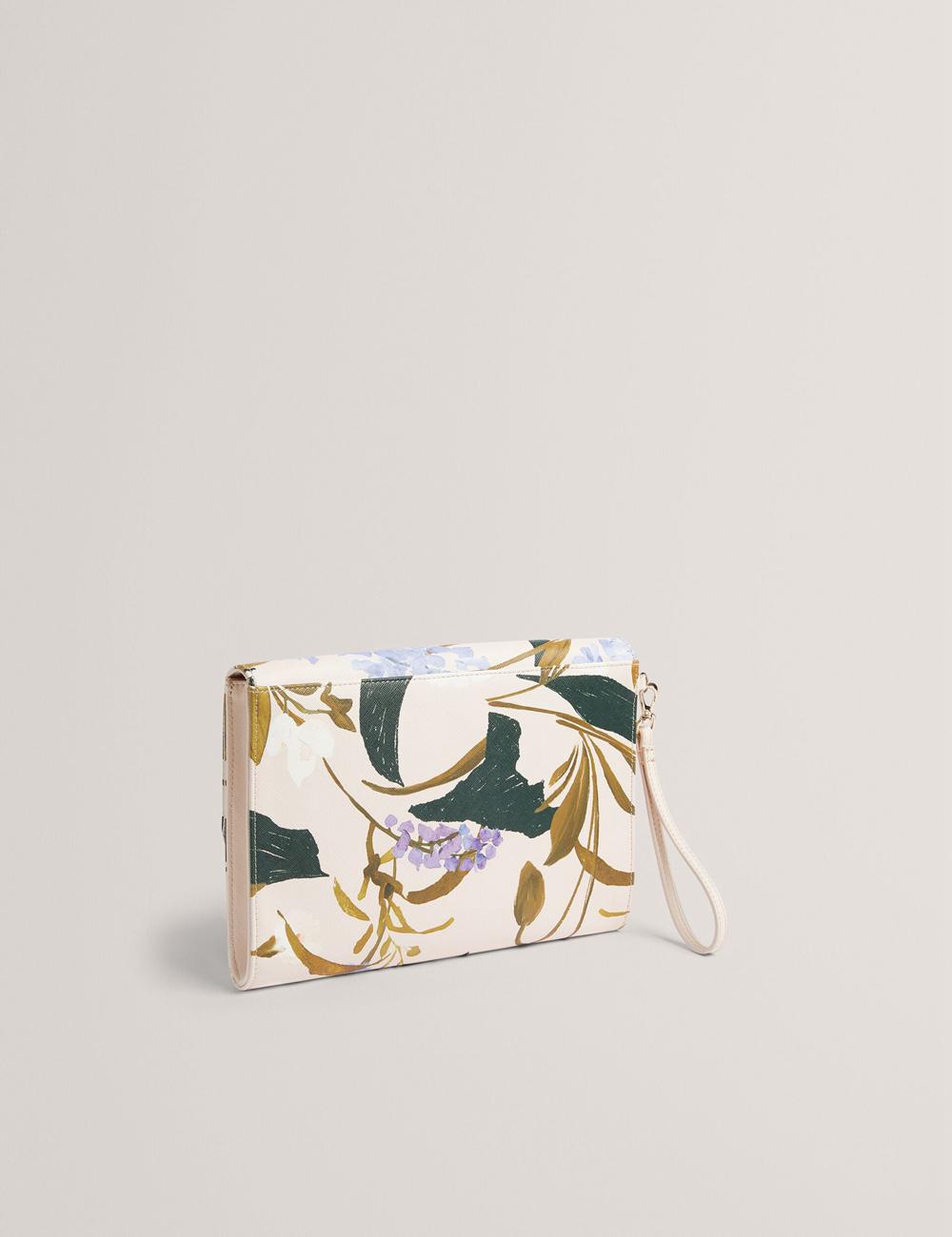 Ted Baker POSEII - Floral Print Envelope Icon Clutch クラッチバッグ レディース ピンク | Japan  OVJW-26540
