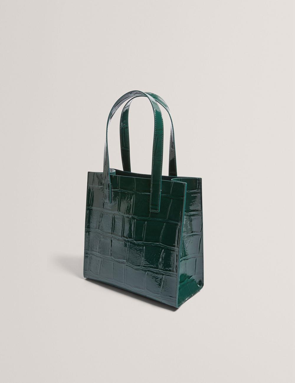 Ted Baker REPTCON - Croc Effect Small トートバッグ レディース 緑 | Japan  NFXH-12630