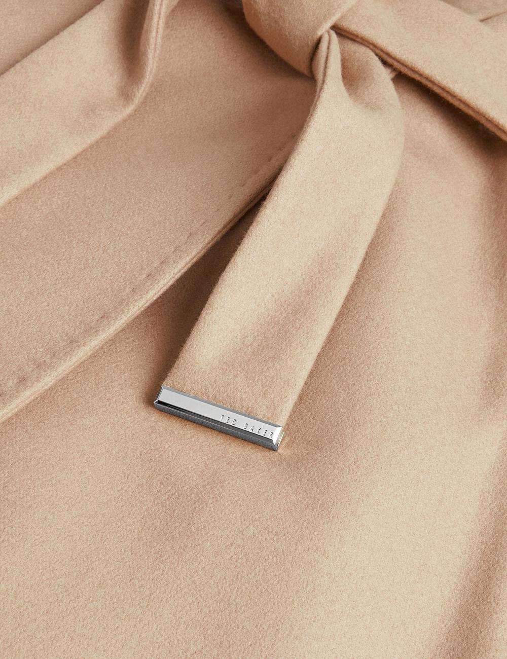Ted Baker ROSE - Midi Length Belted Wool Wrap Coat ジャケット レディース Camel | Japan  ZJDK-57832