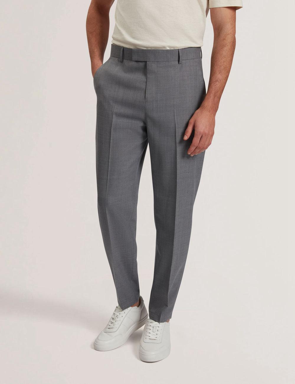 Ted Baker SELWYNT - Lightweight Wool Blend ズボン メンズ グレー | Japan  JVRC-27584