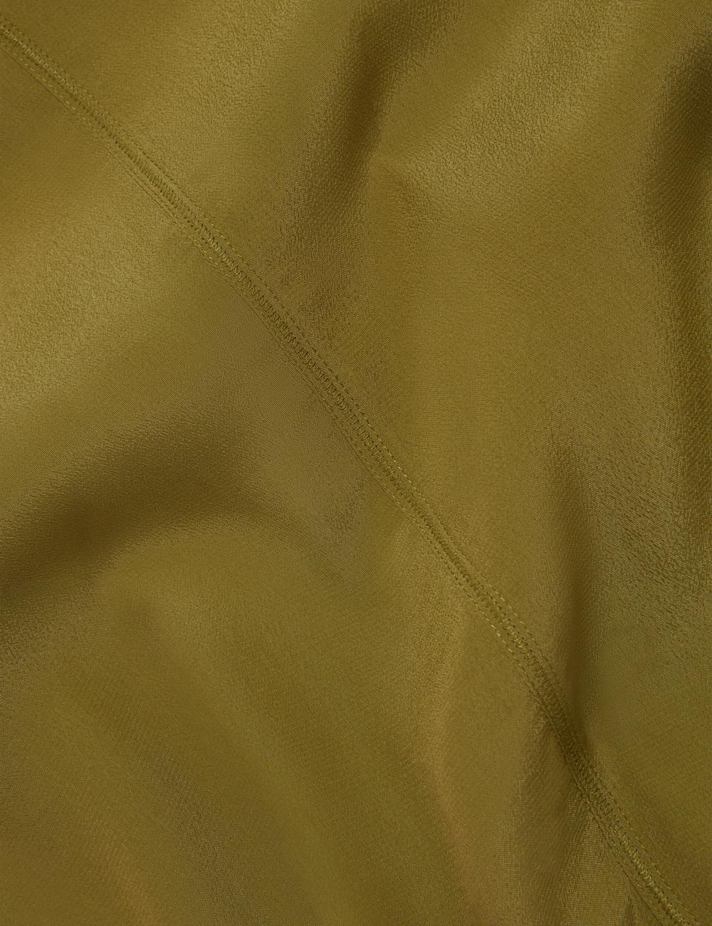 Ted Baker SHAMRA - Silk Blend Seam Detail トップス レディース 緑 | Japan  XLWG-01567
