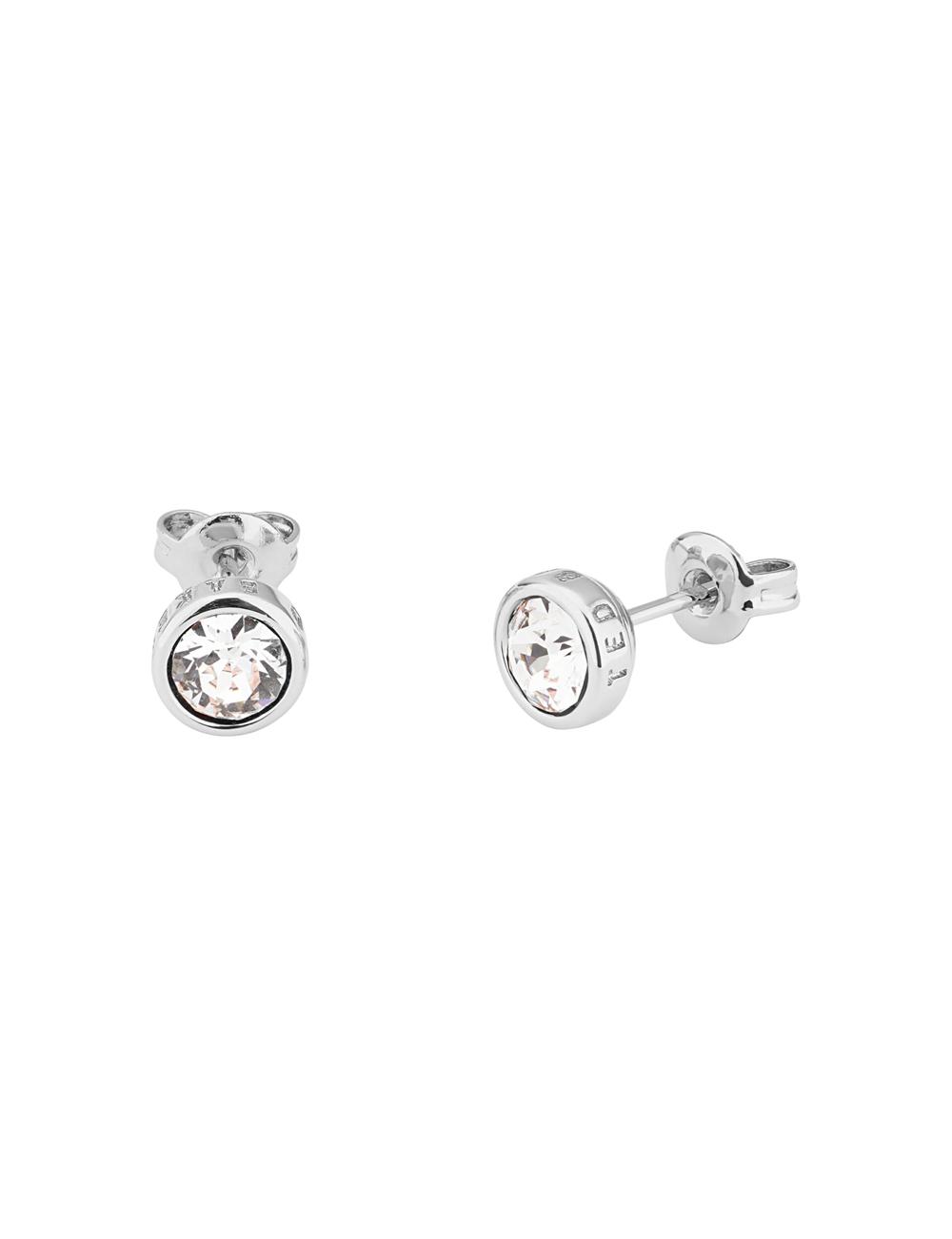 Ted Baker SINAA - Solitaire Crystal Stud ピアス レディース シルバー | Japan  BSMK-61374