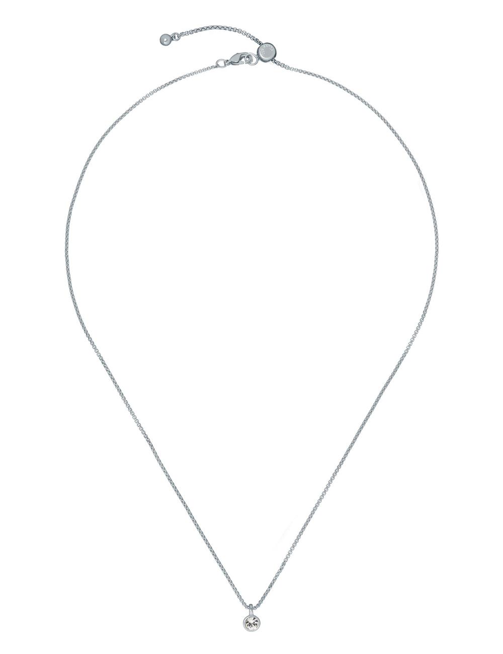 Ted Baker SININAA - Mini Crystal Pendant ネックレス レディース シルバー | Japan  YRLK-12603