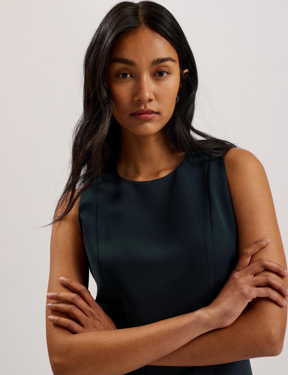 Ted Baker SORRAL - Line Tailored ミニドレス レディース 黒 | Japan  ENPW-38920