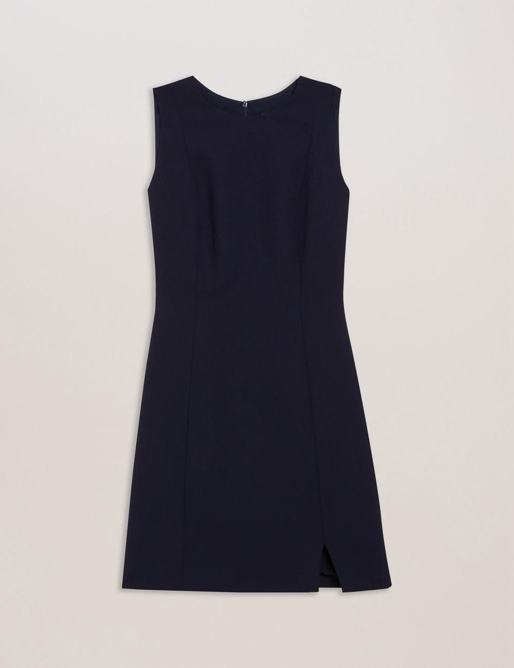 Ted Baker SORRAL - Sleeveless Tailored With Side Split ミニドレス レディース ネイビー | Japan  STOG-50741