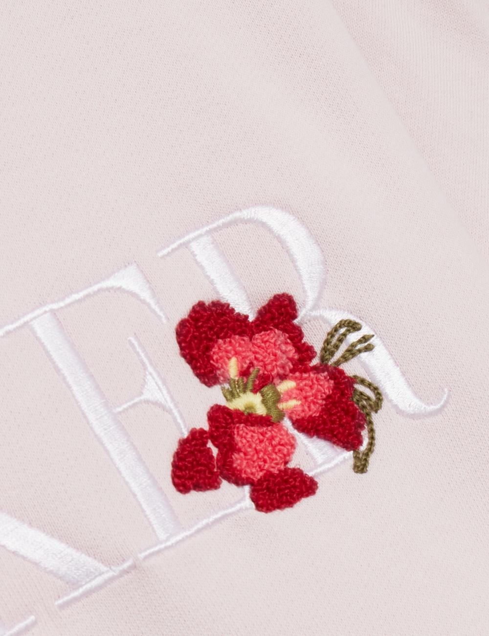Ted Baker STIILA - Embroidered Logo Pure Cotton スウェットシャツ レディース ピンク | Japan  QZGU-91256