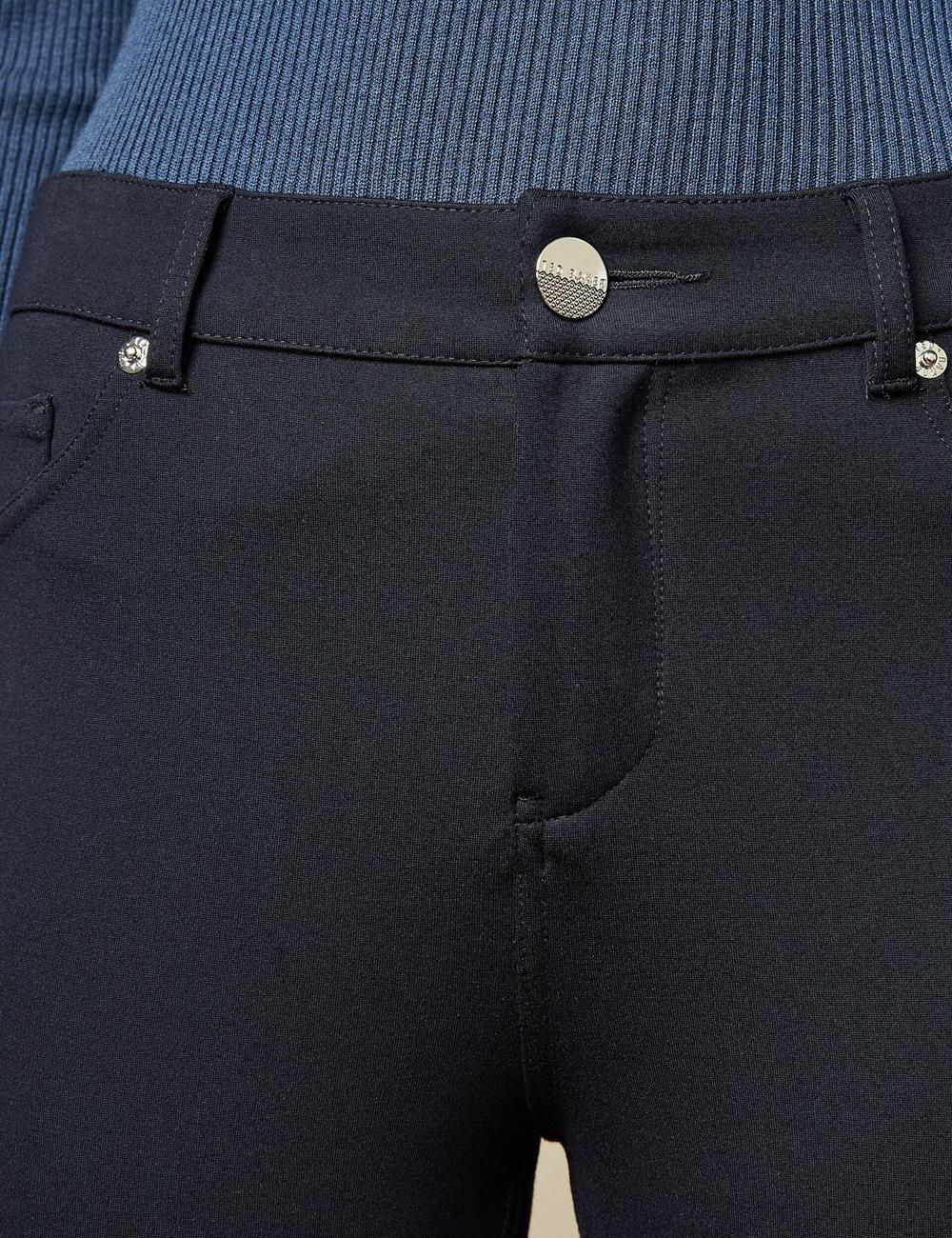 Ted Baker STRENTI - Skinny Fit Zip Cuff ズボン レディース 青 | Japan  MAZK-56310