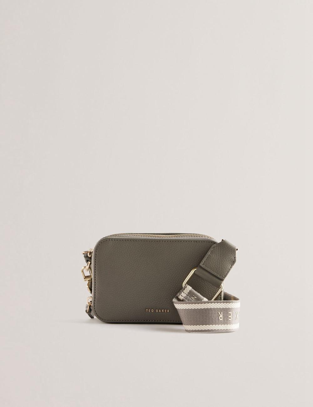 Ted Baker STUNNA - Mini Leather Crossbody Camera ショルダーバッグ レディース グレー | Japan  BWRC-02856