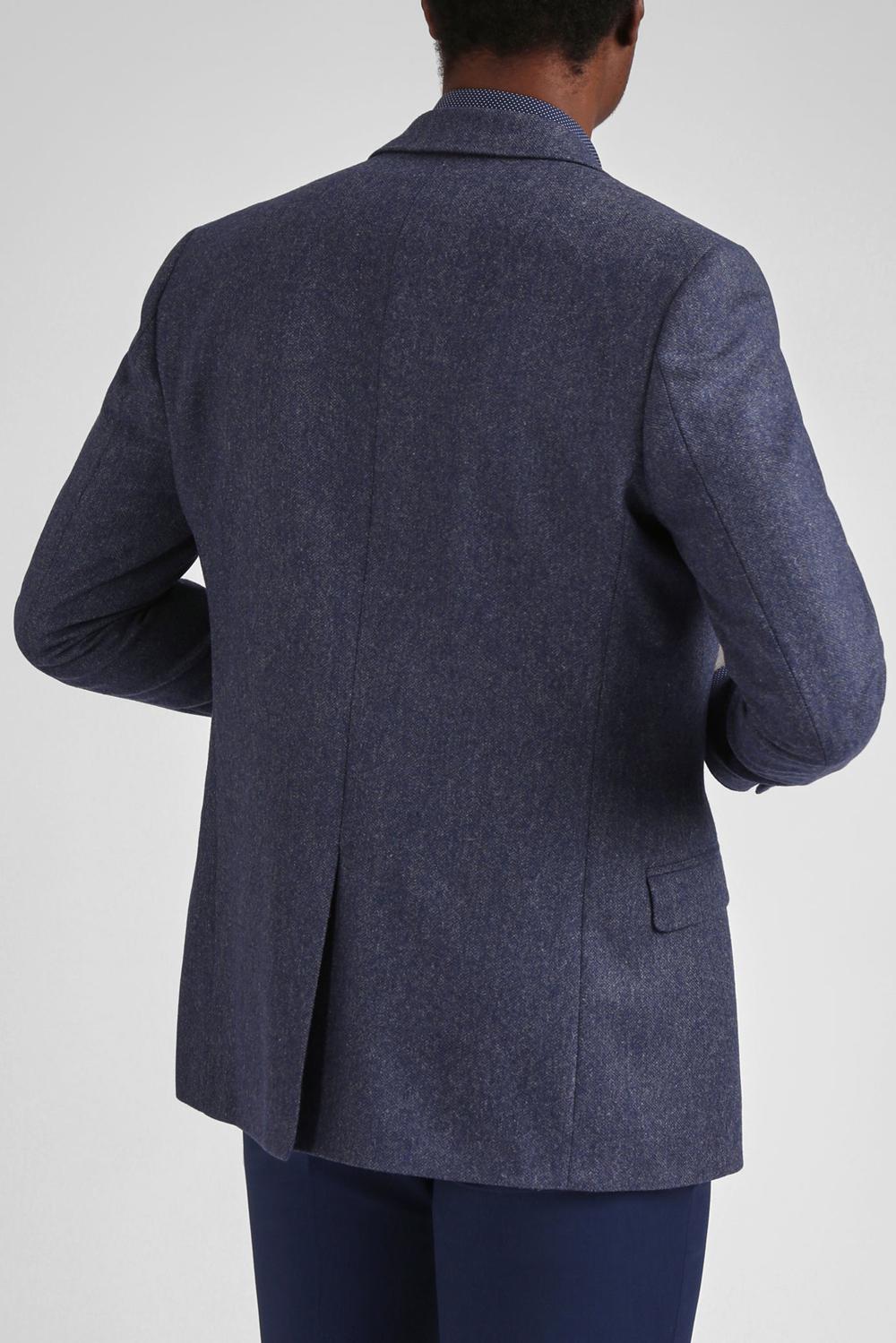 Ted Baker TIANJS - Textured Wool Blend Tailored ブレイザーズ メンズ 青 | Japan  POEF-28164