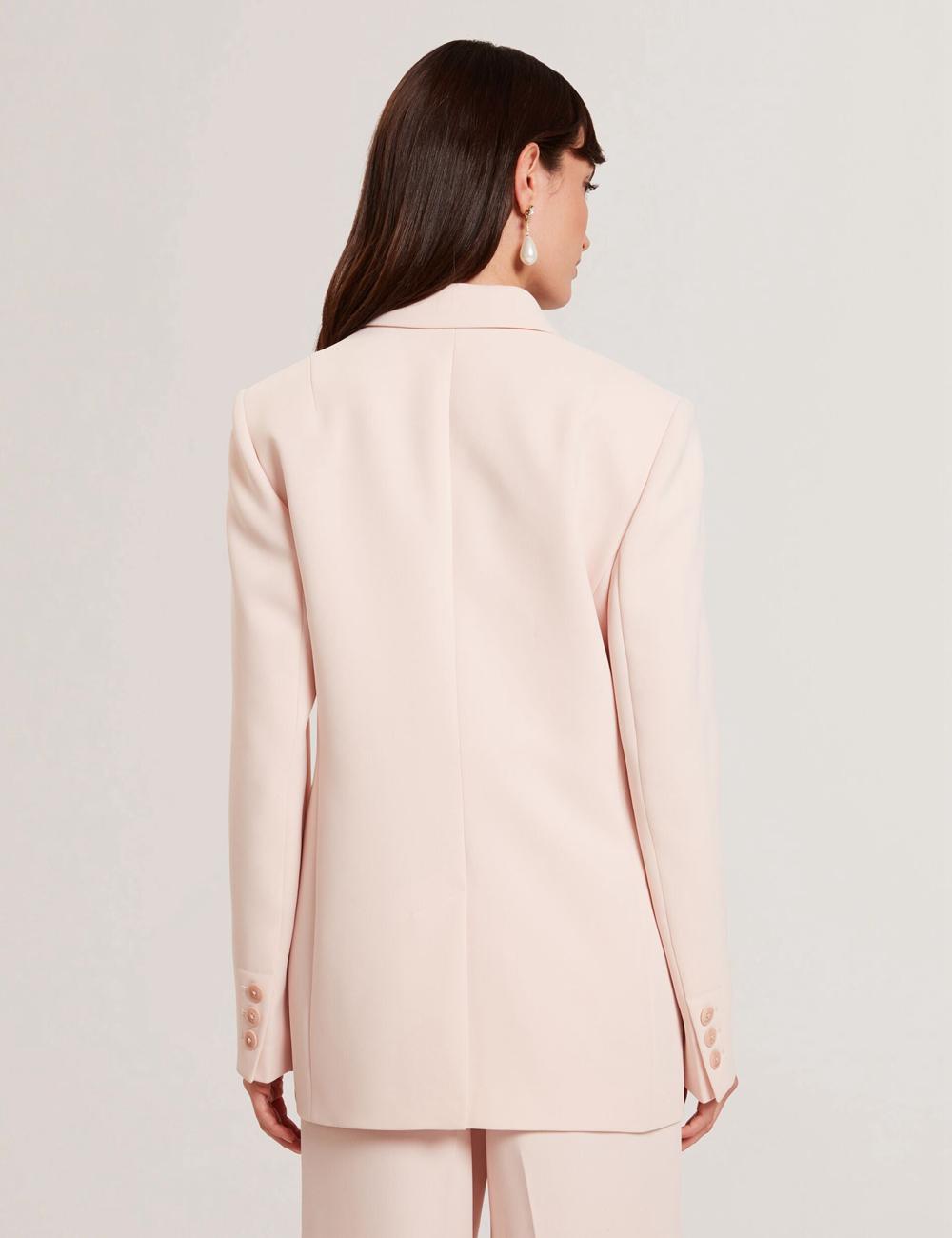 Ted Baker TRAGA - Tailored Double Breasted Woven ブレイザーズ レディース ピンク | Japan  MIBP-26018